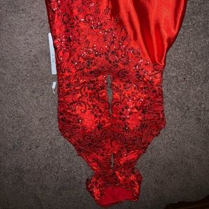 Red Elegant Prom Dress